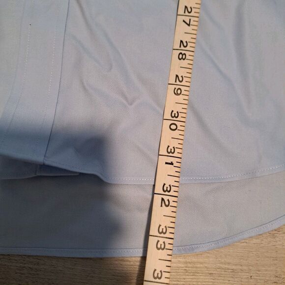 Charles Tyrwhitt Dress Shirt Non Iron Classic Fit Blue Men's 17/36 - Picture 7 of 11